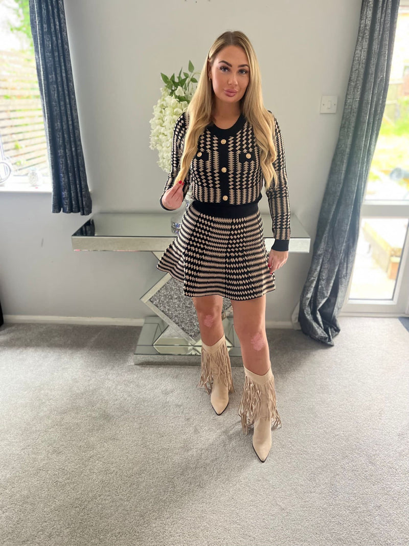 Dog tooth co ord